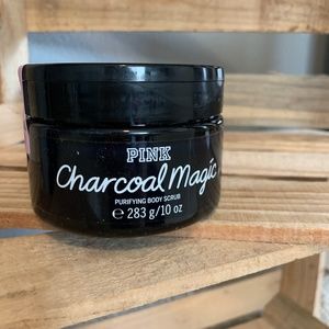 PINK Charcoal Magic Body Scrub
